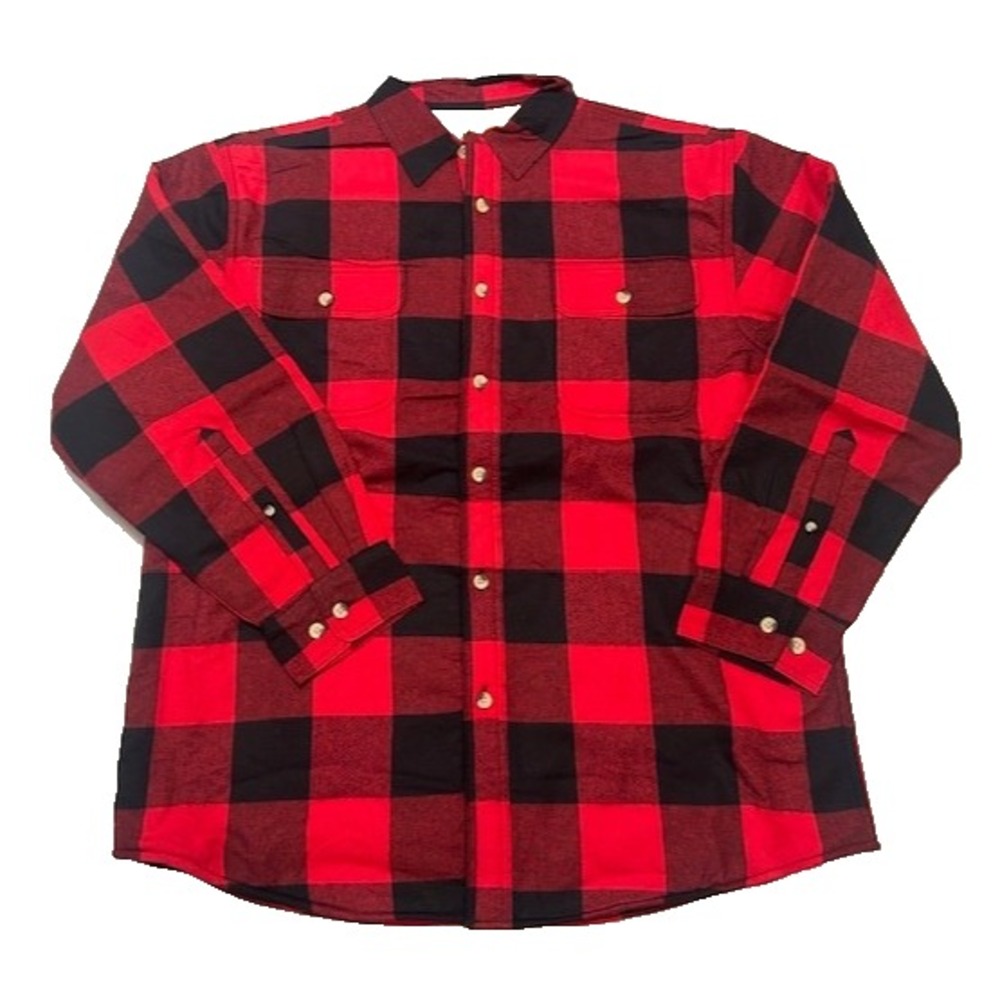 RedHead Men's‎ Sherpa Lined Buffalo Salsa Plaid Flannel Shirt Jacket NWT - XL